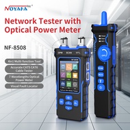 NOYAFA NF-8508เครื่องทดสอบสายเคเบิลเครือข่าย Optical Wire Meter Tracer LCD Digital Rechargeable Netw