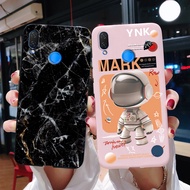 Huawei Nova 3i INE-LX1 INE-LX2 ( P Smart+) Cute Astronaut Marble Pattern Phone Casing Nova3i Candy Color Soft Silicone TPU Case