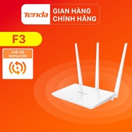 Tenda F3 Wifi Router N Standard Speed 300Mbps - 3 Years