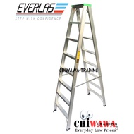 Everlas HDDS16 16 Steps Heavy Duty Foldable Aluminium Double Sided Ladder Double Side Tangga Lipat 楼