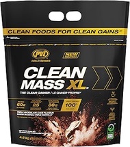 PVL Clean Mass XL, Weight Gainer Protein Powder, EAAs, BCAAs & glutamine, Muscle Recovery, Muscle Bu