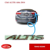 Car lettering "ALTIS " Altis 14 - 75442-02340