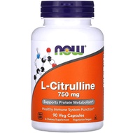 美國Now Foods 瓜胺酸 750毫克 90粒素食膠囊