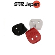 Multi-Colour Plastic Safety Plug Key 2 Pin Converter (3pcs)