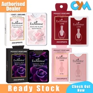 Enchanteur Lux Minyak Wangi Perfume 18ml Long Lasting 250 Kali Spray D'OR Rouge Dazzling Blanc Sensu