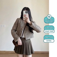 [ PASS NEW 90% ] - Crochet EveningJacket, Double Layer EveningJacket with Thick Lining for Lady's Fo