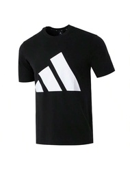 เสื้อยืดกีฬาแขนสั้น ผู้ชาย ใส่นอกบ้าน วิ่ง ฟิต ใส่สบาย แบบหลวม ๆ รุ่น JE8945