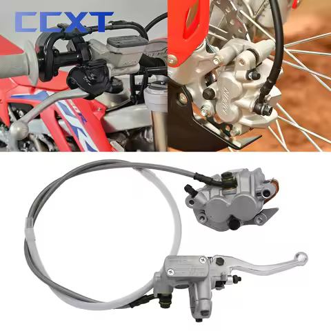 Motorcycle Front Disc Brake Assembly Hydraulic Brake Caliper Cylinder For Honda CRF250R CRF450R CRF2