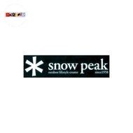 Snow peak sticker logo outdoor sticker
