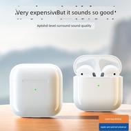 earpod bluetooth earphone 2025 Hot-selling Pro4 Wireless Bluetooth Headset Semi-In-Ear Running Sport