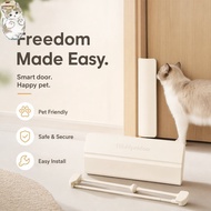 Pet Door Opener Cat Door Latch ABS Silicone Auto Close Easy Install Bilik Bilik Air Kucing