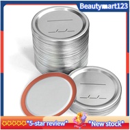 【BM】80Pcs Wide Mouth Canning Lids,Jar Canning Lids for Ball,Split-Type Lids Leak Proof 86mm Jar Lids