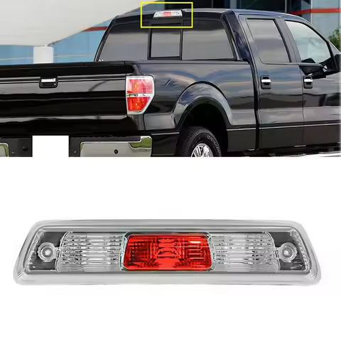1Pcs Daytime Running Light Rear 3rd Brake Light Tail Lamp For Ford F-150 2009-2014 Pickup Truck 923-