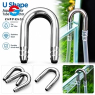 OWNNEPH Air Tube Connector, 4-5mm Tube U Shape Aquarium Airline Connector,  Rust Resistant Diffuser 