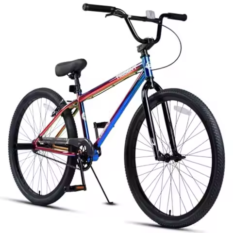 BMX Race Bike for Beginners to Advanced Riders, 20/24/26 Inch Steel Frame, Multiple Colors, Includes