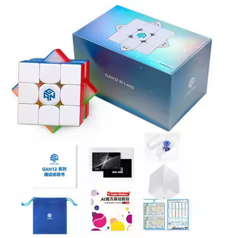 GAN 12 Maglev UV Magnetic Magic Cube Gan12 M Leap 3x3 Magnets Puzzle Speed Cubes Professional Gan12 