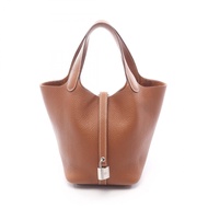 【二手】愛馬仕 HERMES 手提包 Picotin Lock PM 金色 其他 Picotin Lock PM 金色 女士 二手 A
