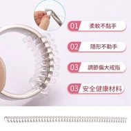 鑽石戒指尺寸調節器 戒指調節繩透明  5mm 男款
