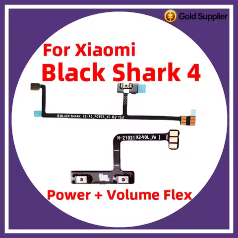For Xiaomi Black Shark 4 Power ON OFF Volume Camera Key Button Switch Flex Cable Replacement