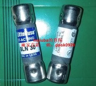 BLN系列美國Littelfuse力特1038快熔熔斷器保險絲1~30A250V現貨