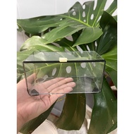 Box-shaped glass tank 20x8x8 / 15x7x7, terrarium tank, sealed polygonal tank, terrarium sealed tank,