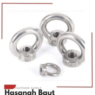 MATA M5 Eye Nut M5 Eye Nut 304 Stainless Steel Lifting Eye/