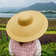 หมวกกันฝนหมวกเกษตรกรหมวกกลางแจ้งปีกใหญ่ผู้ใหญ่หมวกตกปลาชายหญิงหมวกบังแดด