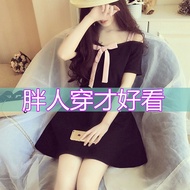 200kg fat mm suspender dress 2021 slightly fat sister plus fat size women's dres200斤胖mm吊带连衣裙2021装微胖妹