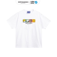 Áo thun DirtyCoins Puppies Hangouts T-shirt - White