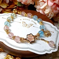 【摩根石05】 摩根石 天然水晶手鍊手串 DIY手鏈設