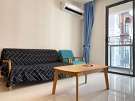 Pangsapuri 482 m² dengan 1 bilik tidur dan 1 bilik mandi peribadi di Johor Bahru (R&F 1BR Luxury Hom