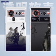 For Z80 Ultra phone case Z80 Ultra transparent full-cover anti-drop gaming protective case new