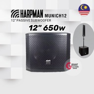 Harpman 12" 650w Munich12 Passive Subwoofer Speaker