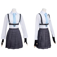 Blue File Cos Bird Game Xingye Same Cosplay Anime Costume Two-Dimensional Game JK Full Set Performan