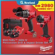 Milwaukee M18 FPD3-502X / M18 FID3 / Percussion Drill / Hammer Drill / Impact Drill / Impact Driver