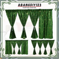 P10- Ready Made CurtainSiap Jahit Langsir,Langsir NAKO Moden, Tingkap Sekolah, Rumah Kampung Curtain Window Cheap&amp;Save