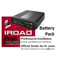 IROAD Pro6 - Battery Power Pack Pro 6 for dash cam car camera -  WiFi - Iroad Singapore Official dealer - Auto Edition