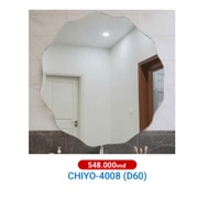 Chiyo decorative mirror:4008 - Unique wavy wall mirror