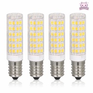 SOONA 4PCS E14 Mini LED Bulb, White 7W E14 LED Corn Bulb, Universal Chandelier Light Bulb Home Use
