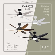 [INSTALLATION] - FANCO HELI 56 Inch DC Motor Ceiling Fan with 3tone LED Light and Remote Control