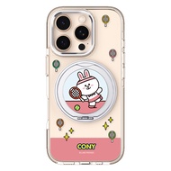 (MagSafe) เคส iPhone ของแท้100% Line Friends สำหรับ IPhone16 16เคส16pro Magsafe เคสใส15pro 15Promax 