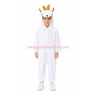 READY STOCK Cosplay Children Kids Lamb Sheep Animal Jumpsuit Movie Story Book Character Costume Paka