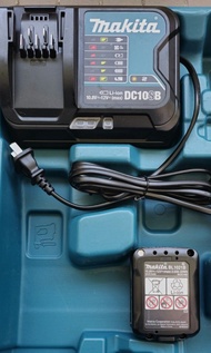 Makita 12V 牧田充電器 + 2Ah 充電池 (快充 叉機 + 叉電)