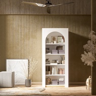 Koncept Furniture ตู้สูง KC-PLAY รุ่น DOMEE สีขาว (80x45x180 ซม.)