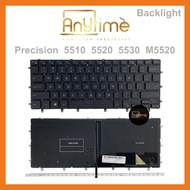 DELL Precision 5510 5520 5530 M5520 0GDT9F keyboard black backlight laptop keyboard replacement