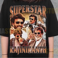 Rajinikanth T-shirt, Vintage Rap Music Sport Movie Shirt, Gift for Him Her, Men Women Unisex Tees