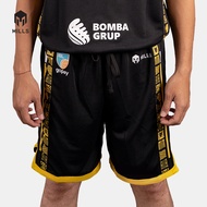 MILLS KBS ALTERNATIVE BASKETBALL SHORT PLAYER ISSUE BLACK 27016KBS