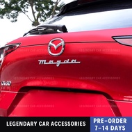 Mazda CX3 CX5 CX8 CX30 Mazda 3 Decoration Rear Emblem Garnish Rear Mazda Logo Legendary Car Accessories