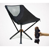 (READY STOCK) CLIQ Compact Camping Chair. Aircraft Grade Aluminium. Heavy Duty, Lightweight, Portabl