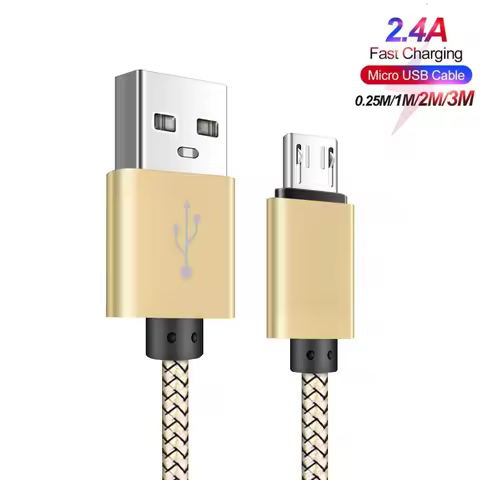 QC4.0 Quick USB Charging Cable for Honor 7X 8X 8A USB Phone charger For Huawei P8 Y5 2018 Y6 Y7 P Sm